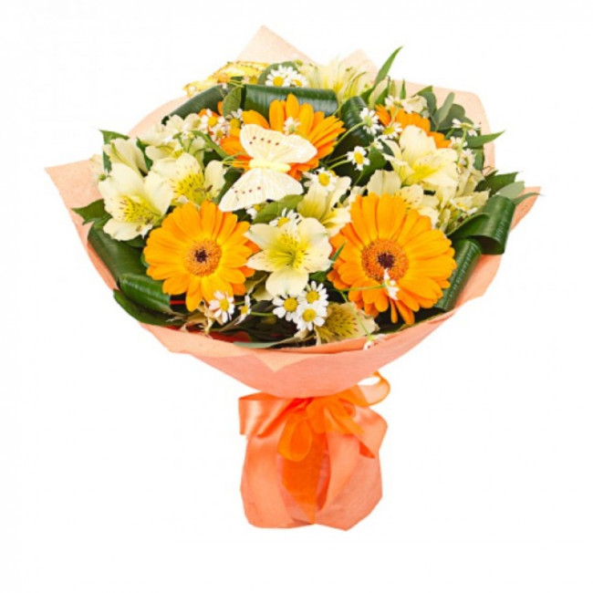 Букет цветов "Рыжик"